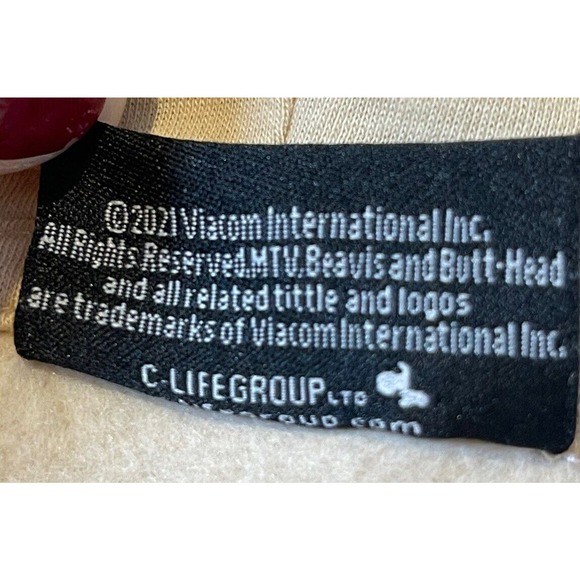 MTV Beavis and Butt-Head Pullover Hoodie Sweatshirt Adult Size Small NWOT - Picture 5 of 8